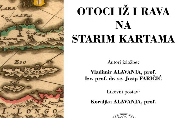 Otoci Iž i Rava na starim kartama