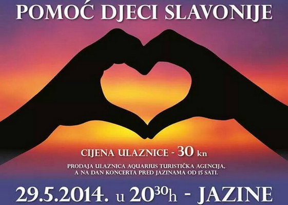 Humanitarni koncert za djecu Slavonije