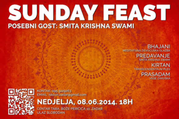 Sunday feast Udruge Veda